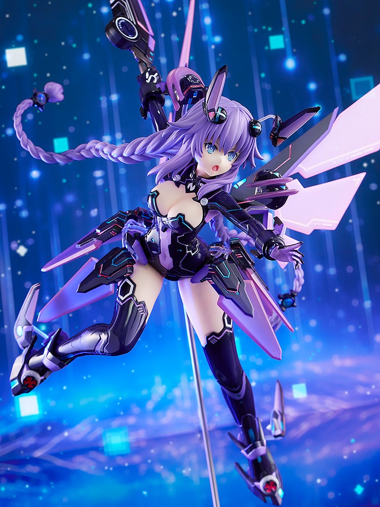 KLOCK WORX Hyperdimension Neptunia Purple Heart 1/7 Plastic Figure - 3
