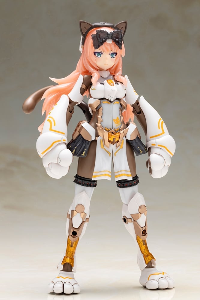 KOTOBUKIYA Frame Arms Girl Durga I Cat Armor Ver. -Calico- Plastic Kit