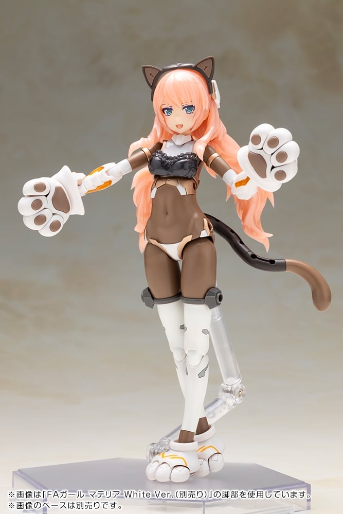 KOTOBUKIYA Frame Arms Girl Durga I Cat Armor Ver. -Calico- Plastic Kit - 16