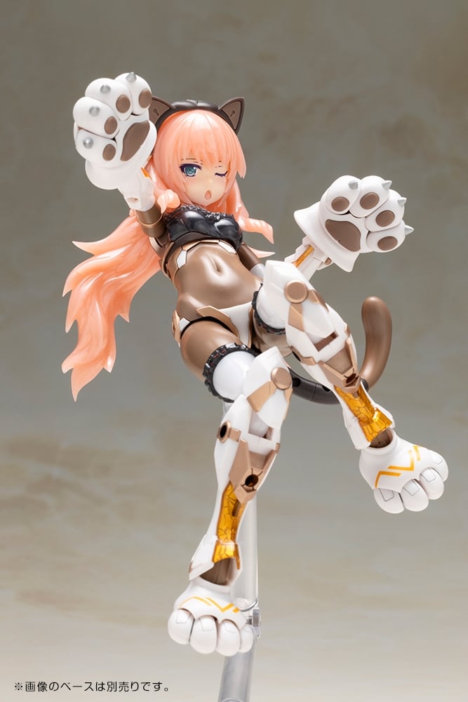KOTOBUKIYA Frame Arms Girl Durga I Cat Armor Ver. -Calico- Plastic Kit - 12
