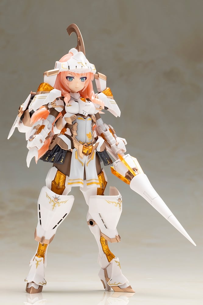 KOTOBUKIYA Frame Arms Girl Durga I Cat Armor Ver. -Calico- Plastic Kit - 7