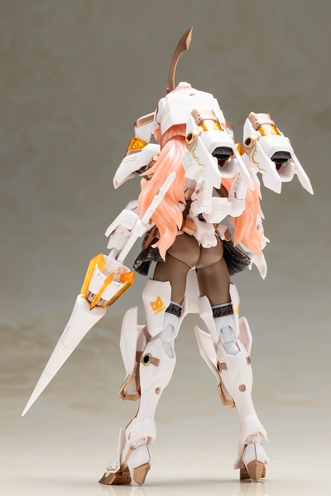 KOTOBUKIYA Frame Arms Girl Durga I Cat Armor Ver. -Calico- Plastic Kit - 8