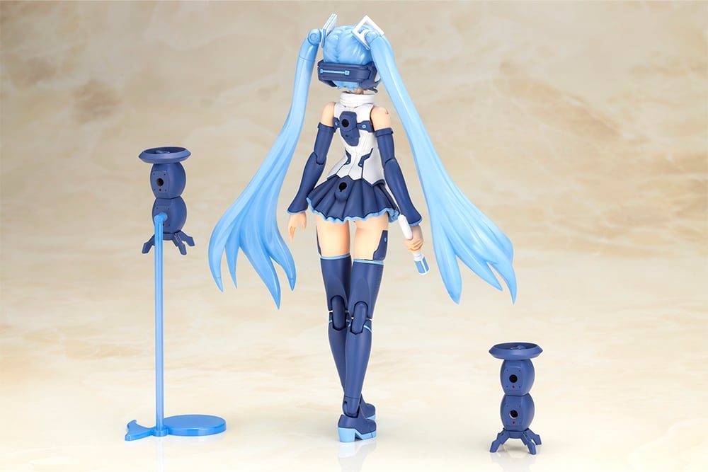 KOTOBUKIYA Frame Music Girl Snow Miku Another Color Ver. Plastic Kit - 7
