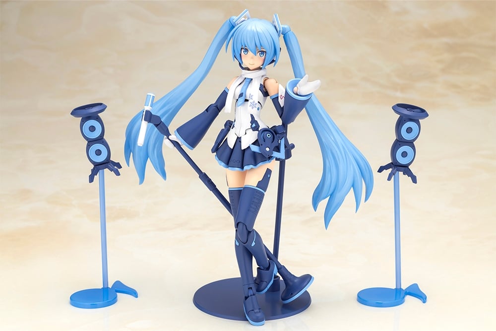 KOTOBUKIYA Frame Music Girl Snow Miku Another Color Ver. Plastic Kit - 3
