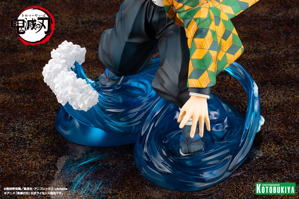 KOTOBUKIYA Kimetsu no Yaiba ARTFX J Tomioka Giyu 1/8 Plastic Figure - 10