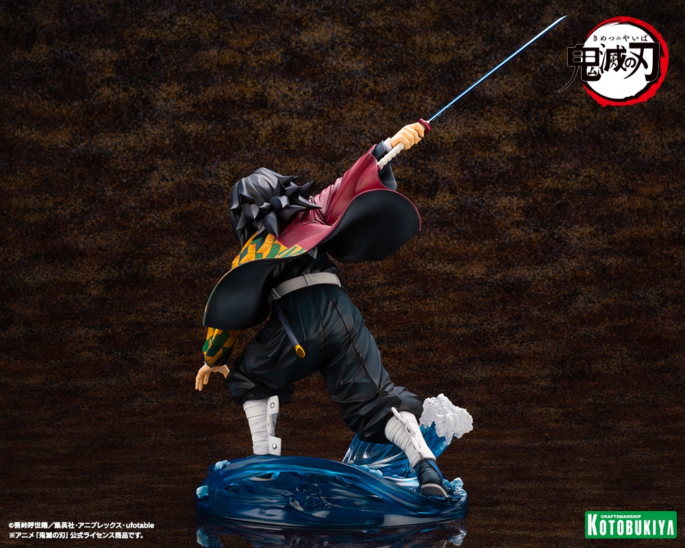 KOTOBUKIYA Kimetsu no Yaiba ARTFX J Tomioka Giyu 1/8 Plastic Figure - 4