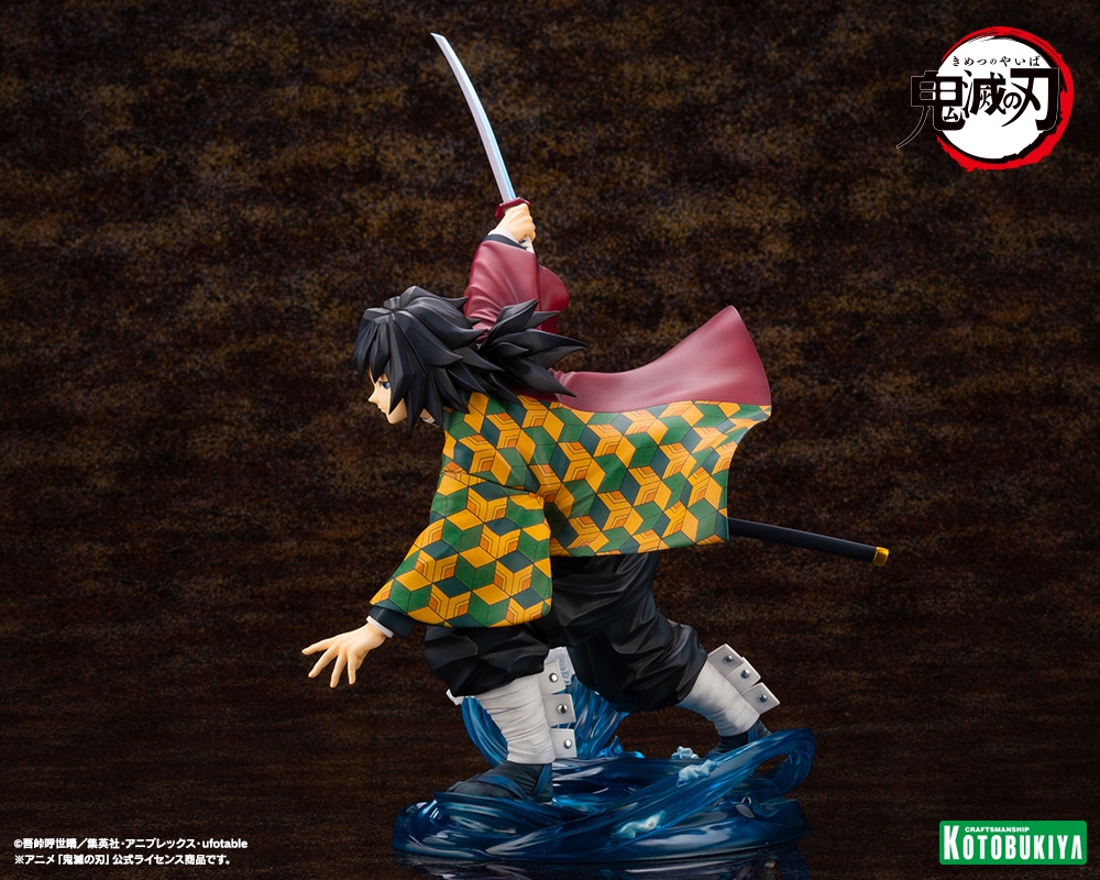 KOTOBUKIYA Kimetsu no Yaiba ARTFX J Tomioka Giyu 1/8 Plastic Figure - 3