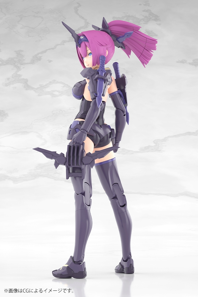 KOTOBUKIYA Megami Device ASRA Archer Kizuna Shadow Edition Full Package 1/1 Plastic Kit - 8