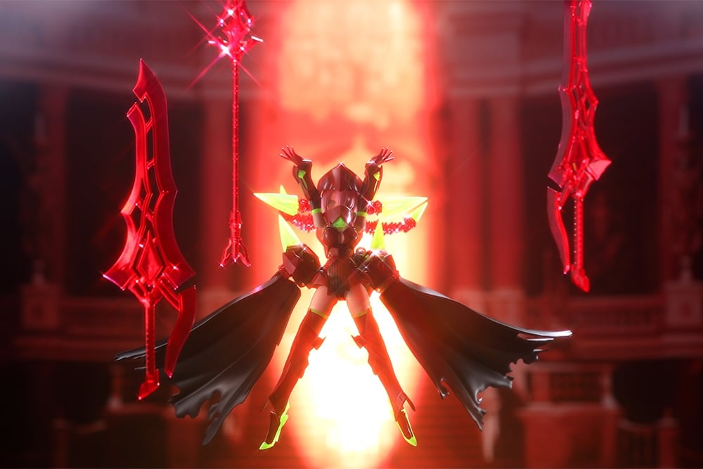 KOTOBUKIYA Megami Device BULLET KNIGHTS EXECUTIONER HELL BLAZE 1/1 Plastic Kit - 15