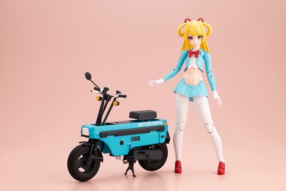 KOTOBUKIYA Megami Device BUSTER DOLL Knight Alice with Honda AB12 Motocompo 1/1 Plastic Kit - 11