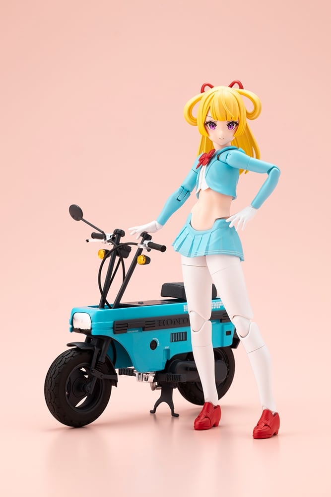 KOTOBUKIYA Megami Device BUSTER DOLL Knight Alice with Honda AB12 Motocompo 1/1 Plastic Kit - 12