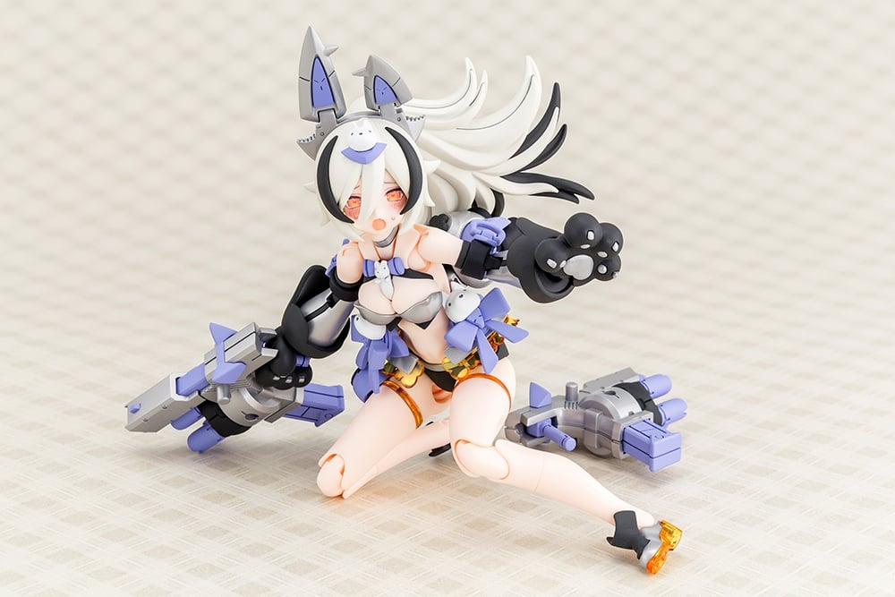 KOTOBUKIYA Megami Device PUNI MOFU Gin-ran 1/1 Plastic Kit - 7