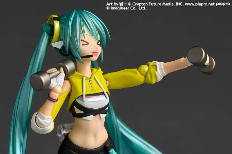 Fit Boxing feat. Hatsune Miku -Miku to Issho ni Exercise- - Hatsune Miku - Amazing Yamaguchi - Revoltech - Fit Boxing Ver. - 12