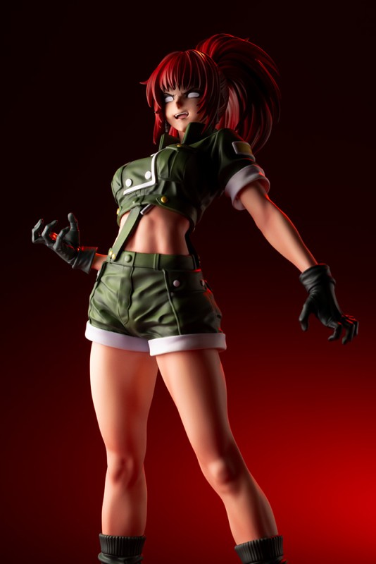 The King of Fighters '97 - Leona Heidern - Bishoujo Statue - 1/7 - Yami no Naka Orochi no Chi ni Mezameru, Limited Edition - 10
