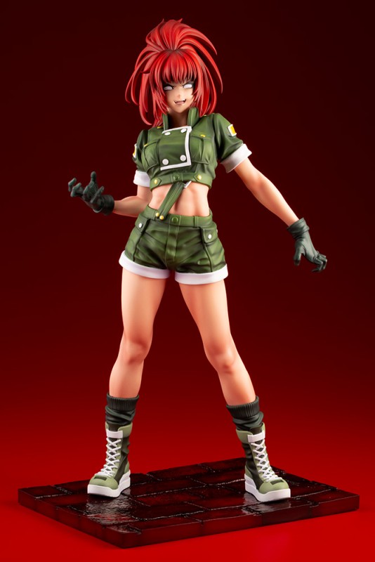 The King of Fighters '97 - Leona Heidern - Bishoujo Statue - 1/7 - Yami no Naka Orochi no Chi ni Mezameru, Limited Edition - 8