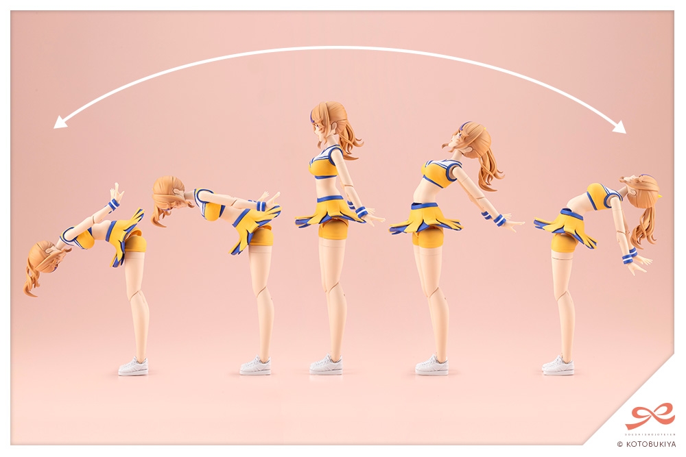 KOTOBUKIYA Sousai Shoujo Teien Ichijo Seira [Cheerleading-ishou] 1/10 Plastic Kit - 10