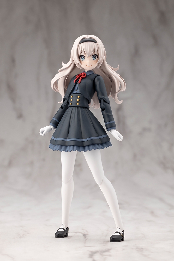 KOTOBUKIYA Sousai Shoujo Teien Koishikawa Emma [Nocturne] with Honda AB12 Motocompo 1/1o Plastic Kit - 5