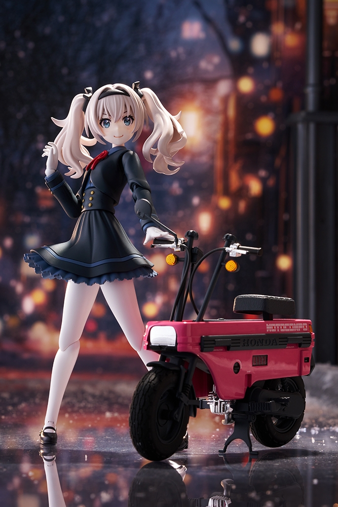 KOTOBUKIYA Sousai Shoujo Teien Koishikawa Emma [Nocturne] with Honda AB12 Motocompo 1/1o Plastic Kit - 17