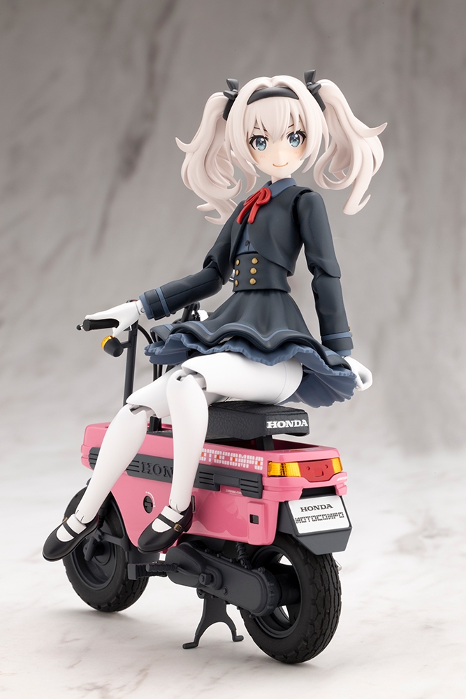 KOTOBUKIYA Sousai Shoujo Teien Koishikawa Emma [Nocturne] with Honda AB12 Motocompo 1/1o Plastic Kit - 13