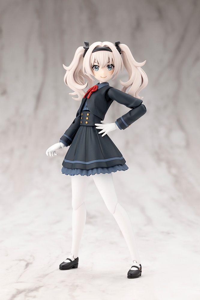 KOTOBUKIYA Sousai Shoujo Teien Koishikawa Emma [Nocturne] with Honda AB12 Motocompo 1/1o Plastic Kit - 2