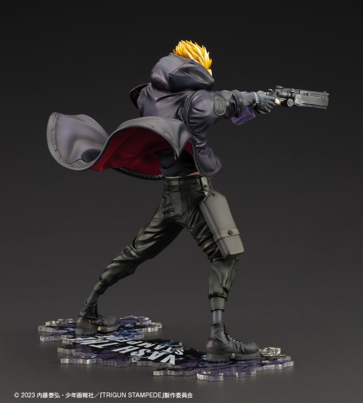 Trigun Stampede - Vash the Stampede - ARTFX J - -The Gunman in Black-, Trigun Stampede Ver. - 1/8 - 6