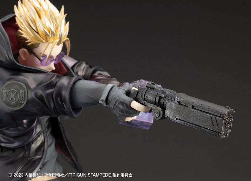 Trigun Stampede - Vash the Stampede - ARTFX J - -The Gunman in Black-, Trigun Stampede Ver. - 1/8 - 10