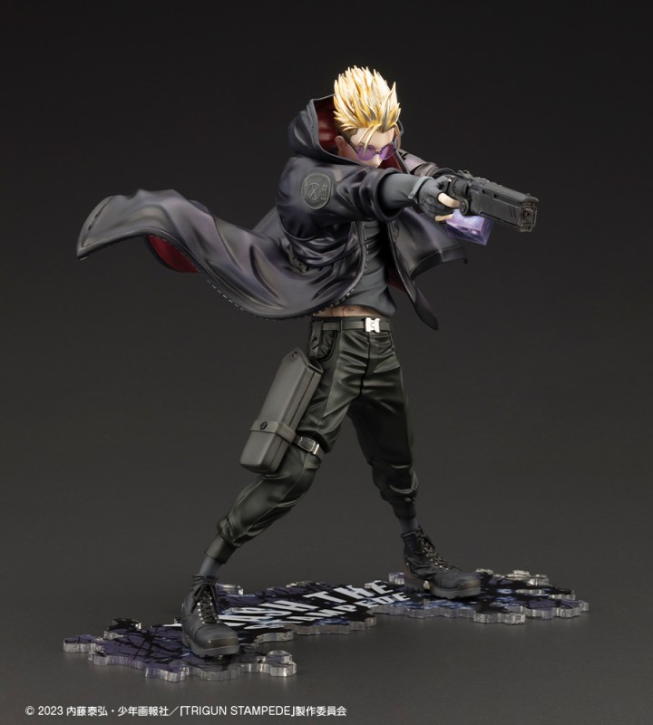 Trigun Stampede - Vash the Stampede - ARTFX J - -The Gunman in Black-, Trigun Stampede Ver. - 1/8 - 7