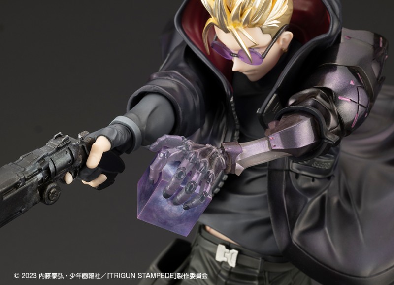 Trigun Stampede - Vash the Stampede - ARTFX J - -The Gunman in Black-, Trigun Stampede Ver. - 1/8 - 11
