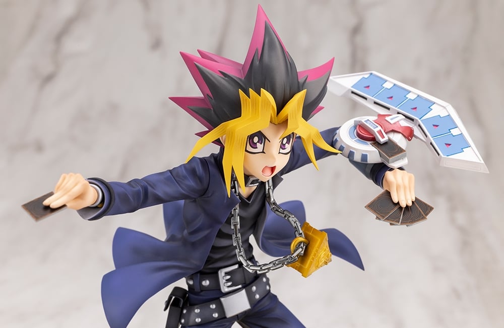 KOTOBUKIYA Yu-Gi-Oh! Duel Monsters ARTFX J Muto Yugi -Atsuki Kettousha-tachi- 1/7 Plastic Figure - 2