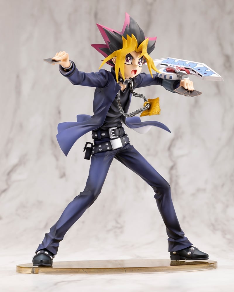 KOTOBUKIYA Yu-Gi-Oh! Duel Monsters ARTFX J Muto Yugi -Atsuki Kettousha-tachi- 1/7 Plastic Figure - 9