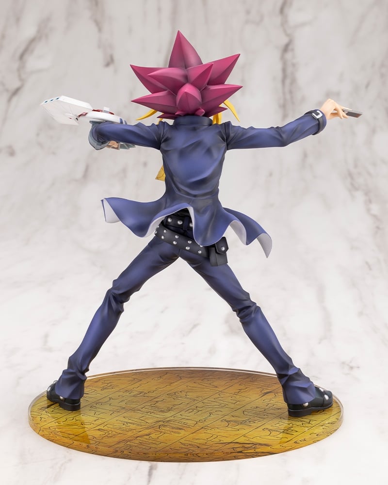 KOTOBUKIYA Yu-Gi-Oh! Duel Monsters ARTFX J Muto Yugi -Atsuki Kettousha-tachi- 1/7 Plastic Figure - 7