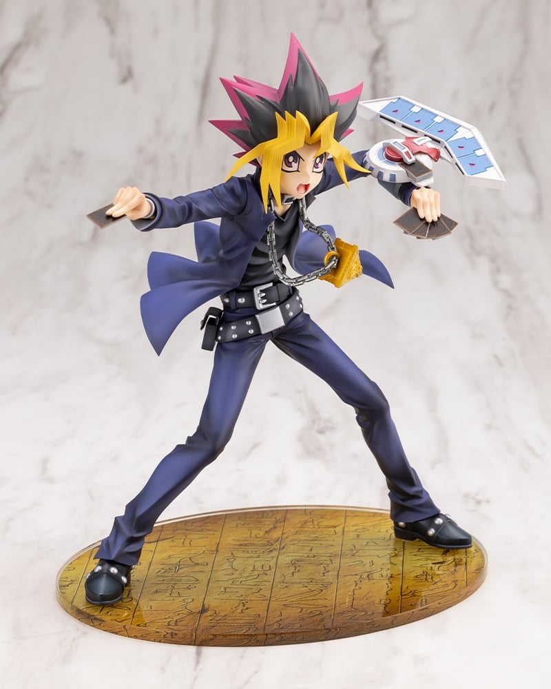 KOTOBUKIYA Yu-Gi-Oh! Duel Monsters ARTFX J Muto Yugi -Atsuki Kettousha-tachi- 1/7 Plastic Figure