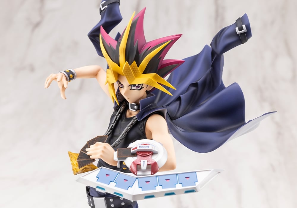KOTOBUKIYA Yu-Gi-Oh! Duel Monsters ARTFX J Yami Yugi -Atsuki Kettousha-tachi- 1/7 Plastic Figure - 4