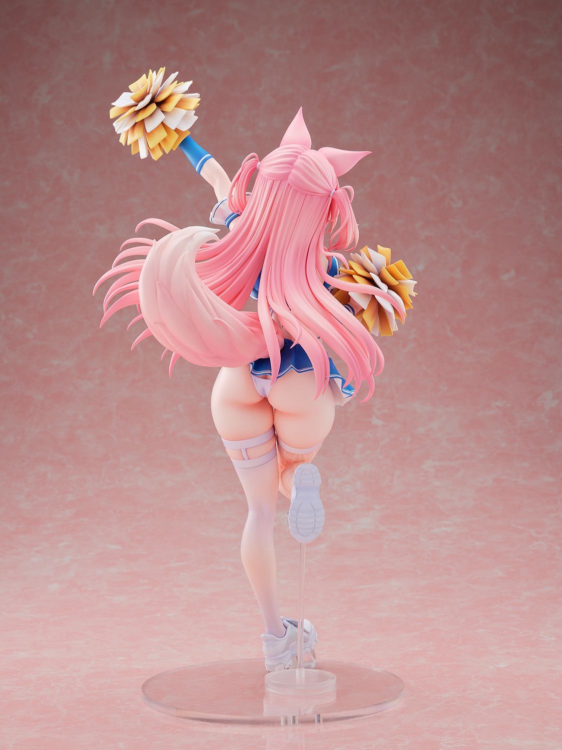 NOCTURNUS Kemomimi Cheer Girl Illustration by Yatanuki Kei 1/5.5 Plastic Figure - 3