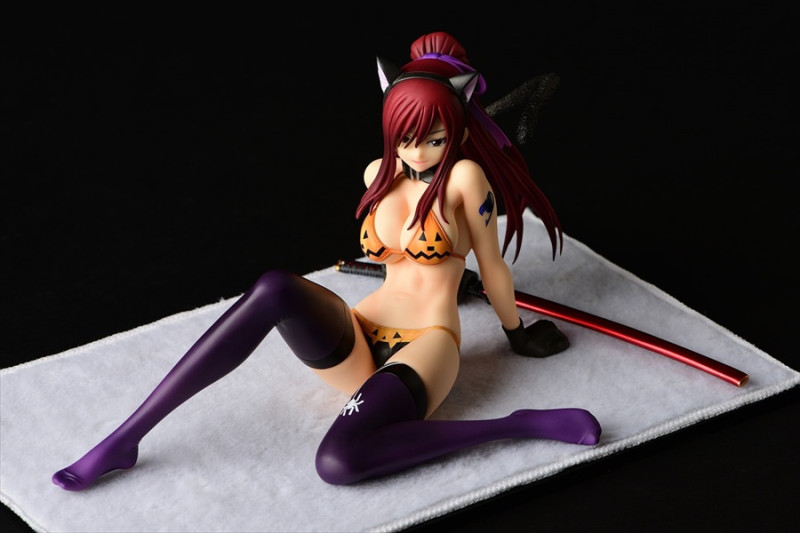 Fairy Tail - Erza Scarlet - Halloween Cat Gravure_Style - 1/6 - 21