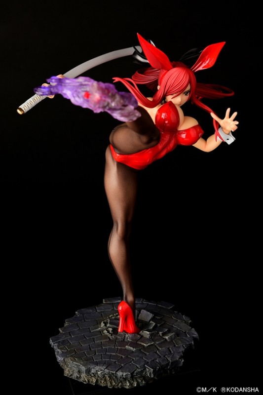 Fairy Tail - Erza Scarlet - 1/6 - High Kick Ver., Crimson Bunny - 10