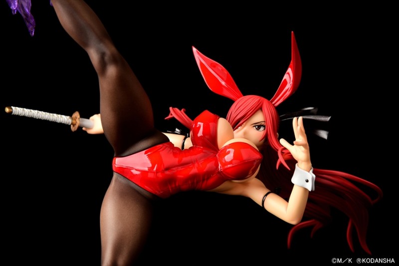 Fairy Tail - Erza Scarlet - 1/6 - High Kick Ver., Crimson Bunny - 27