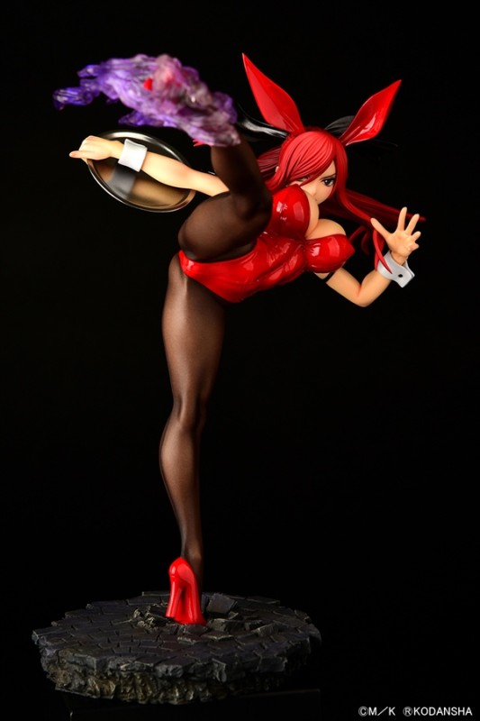Fairy Tail - Erza Scarlet - 1/6 - High Kick Ver., Crimson Bunny - 9