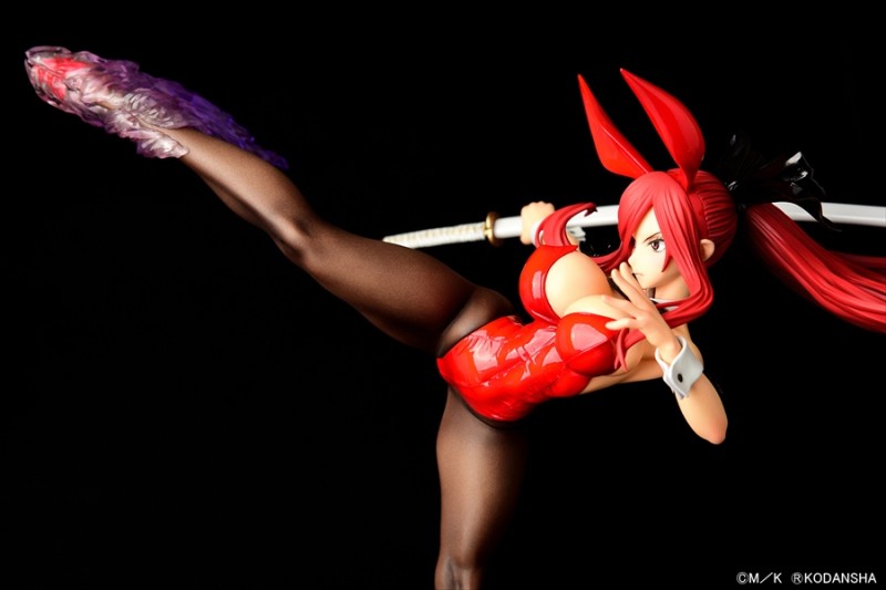 Fairy Tail - Erza Scarlet - 1/6 - High Kick Ver., Crimson Bunny - 18