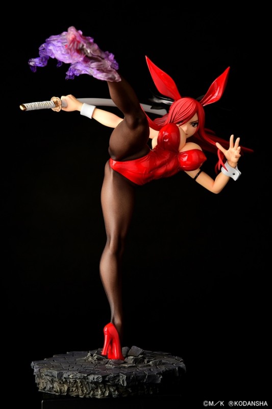 Fairy Tail - Erza Scarlet - 1/6 - High Kick Ver., Crimson Bunny