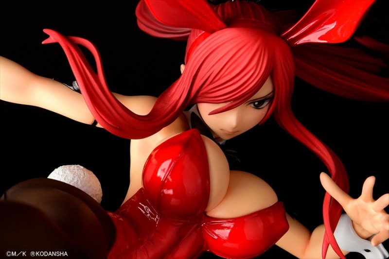 Fairy Tail - Erza Scarlet - 1/6 - High Kick Ver., Crimson Bunny - 28