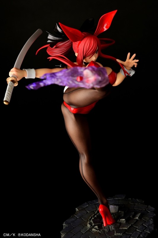 Fairy Tail - Erza Scarlet - 1/6 - High Kick Ver., Crimson Bunny - 11