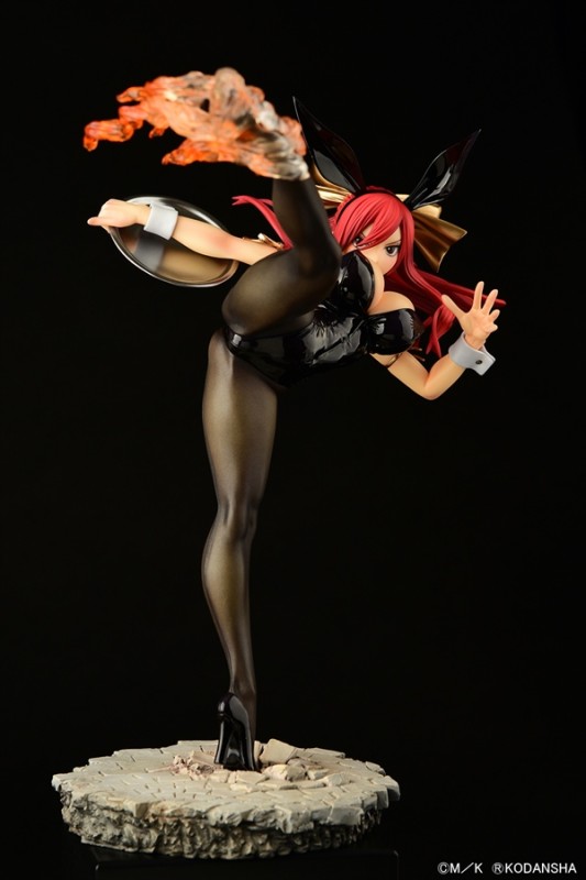 Fairy Tail - Erza Scarlet - 1/6 - High Kick Ver., Black Bunny - 2