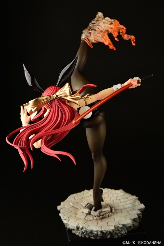 Fairy Tail - Erza Scarlet - 1/6 - High Kick Ver., Black Bunny - 8