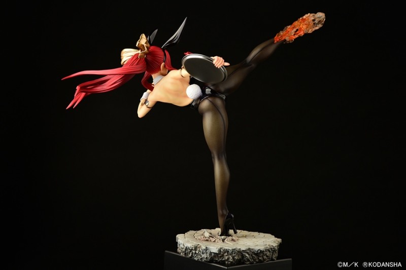 Fairy Tail - Erza Scarlet - 1/6 - High Kick Ver., Black Bunny - 23