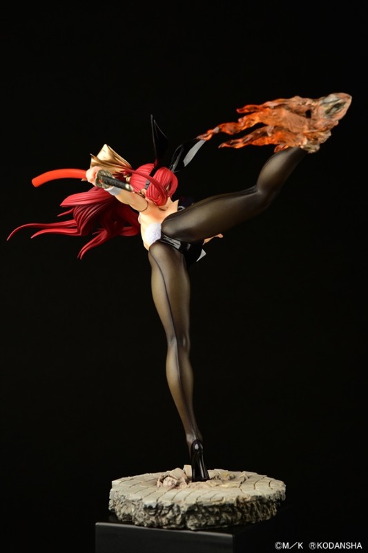 Fairy Tail - Erza Scarlet - 1/6 - High Kick Ver., Black Bunny - 3