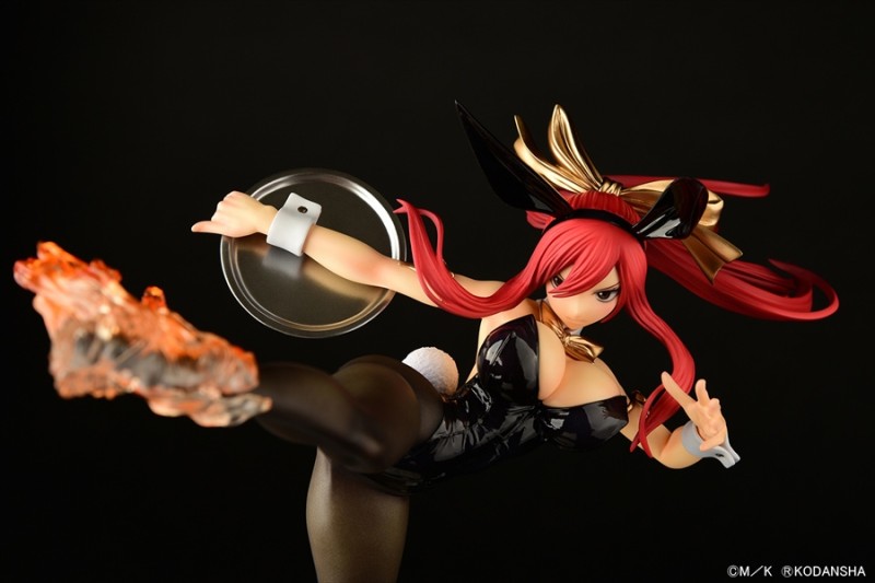 Fairy Tail - Erza Scarlet - 1/6 - High Kick Ver., Black Bunny - 24