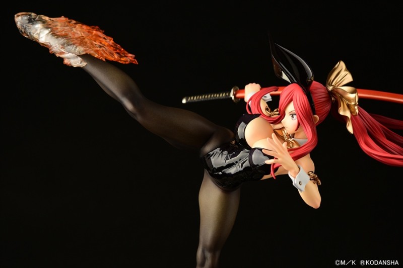 Fairy Tail - Erza Scarlet - 1/6 - High Kick Ver., Black Bunny - 18