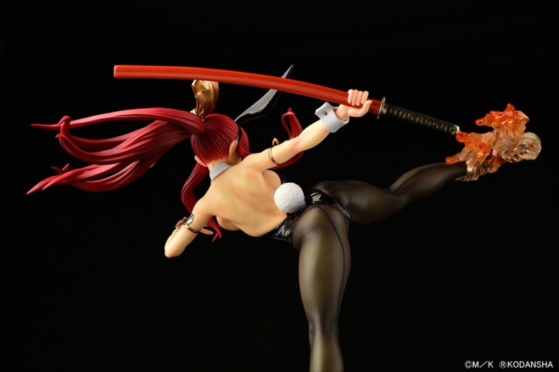 Fairy Tail - Erza Scarlet - 1/6 - High Kick Ver., Black Bunny - 21