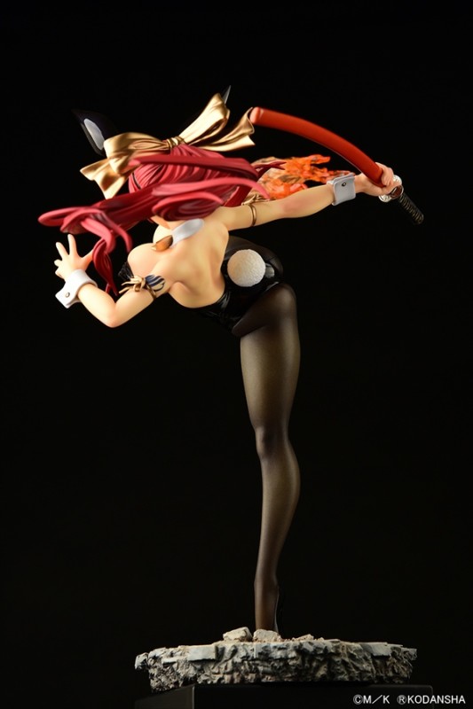 Fairy Tail - Erza Scarlet - 1/6 - High Kick Ver., Black Bunny - 4